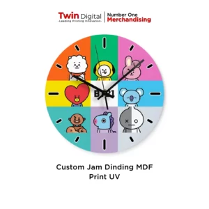Jam Dinding MDF