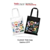 Tote Bag Kanvas Custom Sablon Polyflex Premium Berkualitas