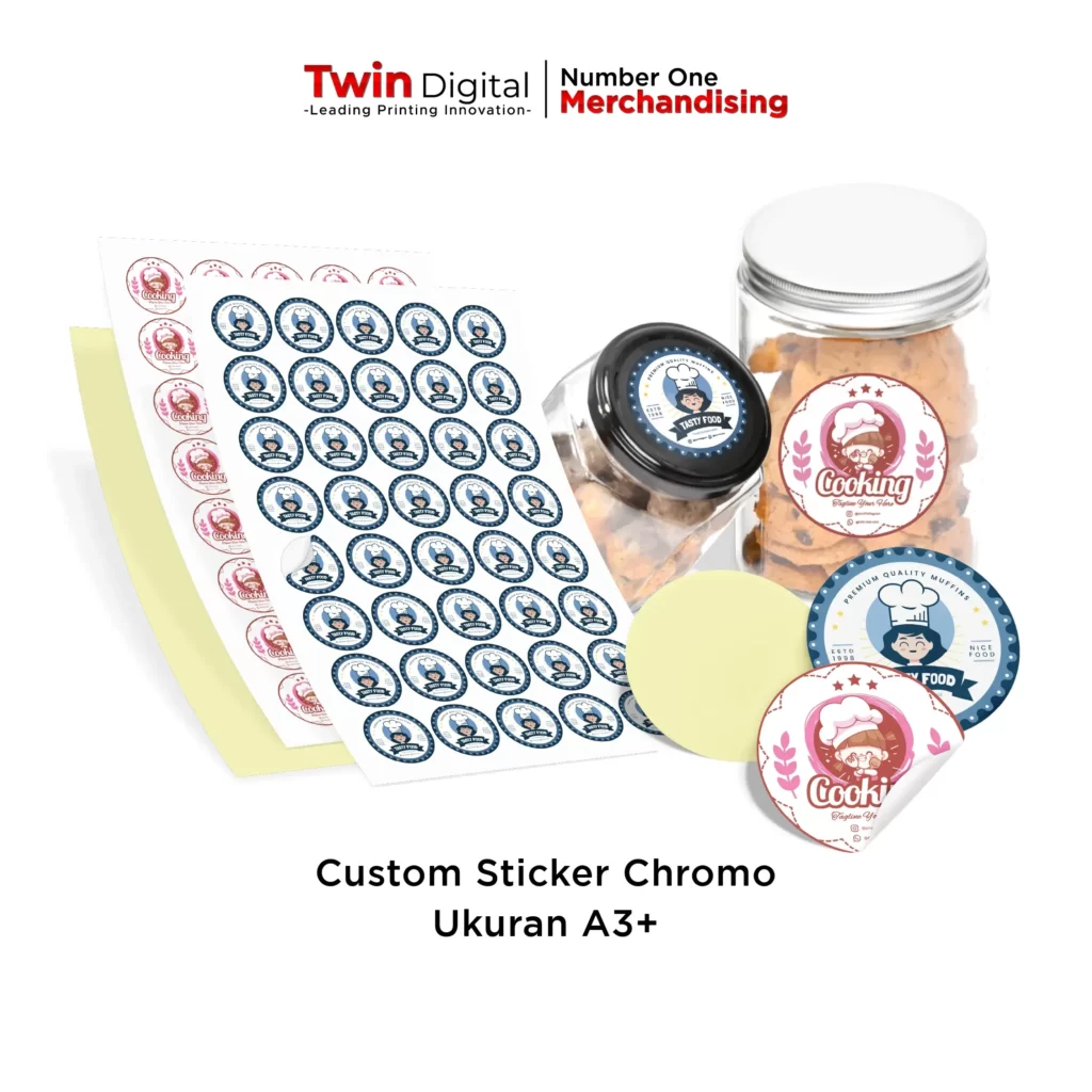 Stiker Chromo A3 Custom