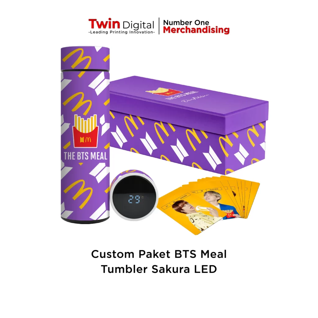 Paket Hampers BTS Meals / Hadiah Ultah Army - Twin Digital