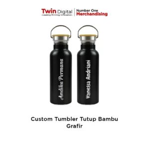 Tumbler Tutup Bambu Grafir