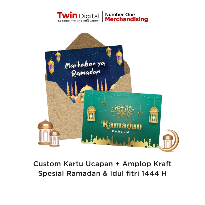 Kartu Ucapan Lebaran Spesial Custom Idul Fitri 2023 - Twin Digital