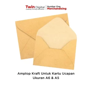 Amplop Coklat Kertas Kraft