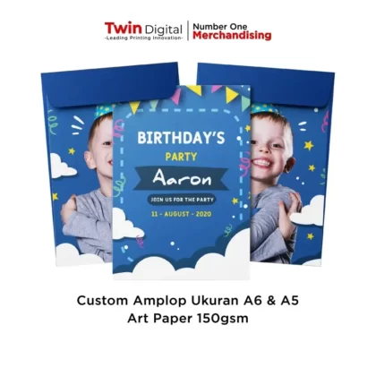 Cetak Amplop Custom Art Paper 150 gr - Harga Hanya Rp 5.500