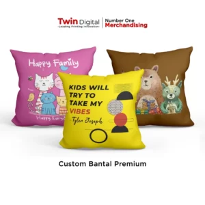 Bantal Custom Premium / Bantal Dacron 40 x 40 cm - Twin Digital