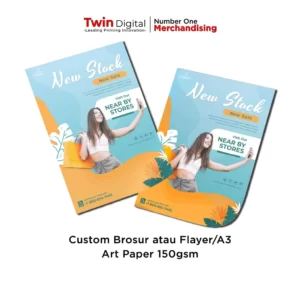 Cetak Poster Brosur Flyer A3