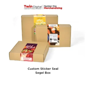 Custom Sticker Seal Segel Box