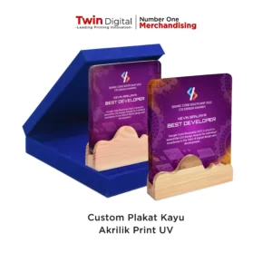Custom Desain Plakat Akrilik Unik Murah dan Cepat