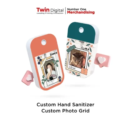 Hand Sanitizer Spray Pocket Photo Grid Custom - Twin Digital