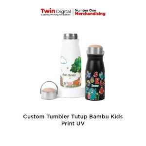 Tumbler Tutup Bambu Kids Print UV