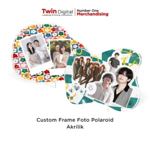 Frame Foto Polaroid Magnet Photo Akrilik Custom