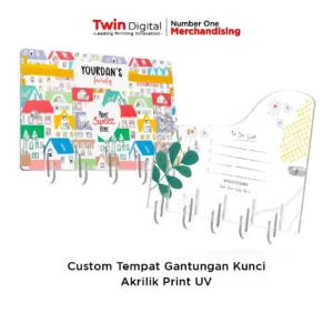 Tempat Gantungan Kunci Akrilik Custom