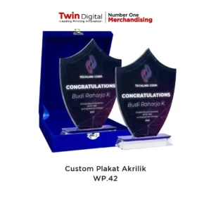Jual Custom Plakat Akrilik Murah Jakarta Selatan - Twin Digital