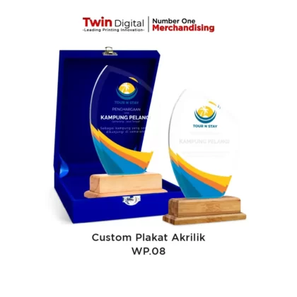 Jual Plakat Akrilik Premium Custom Medali Akrilik - Twin Digital