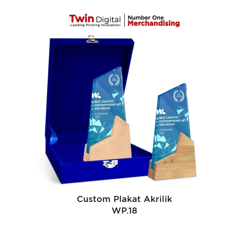 Plakat Akrilik Polos Custom Desain Premium Ekslusif