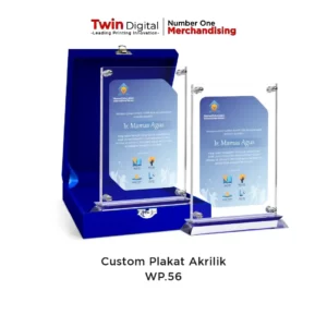 Plakat Medali Akrilik Premium Custom Terbaik - Twin Digital