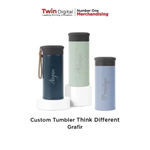 Custom Tumbler Think Different Grafir