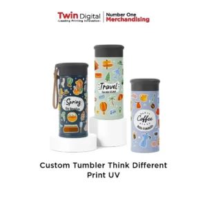Custom Tumbler Think Different Print UV