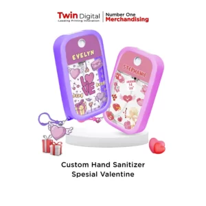 Custom Hand Sanitizer Spesial Valentine