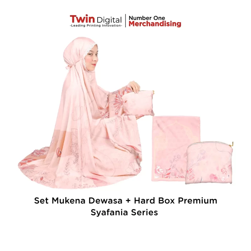 Set Mukena Dewasa Syafania Series + Box Premium