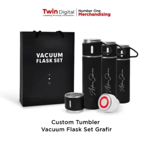 Custom Tumbler Vacuum Flask Set Grafir