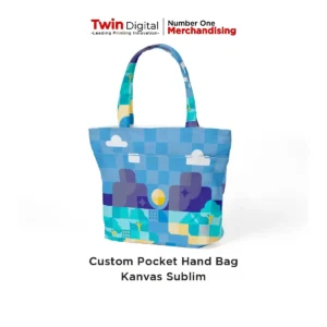 Pocket Hand Bag Canvas Sublim