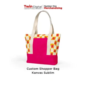 Custom Shopper Bag Kanvas Sublim