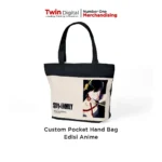 Pocket Hand Bag Edisi Anime Hitam