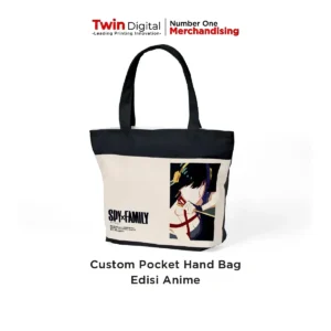 Pocket Hand Bag Edisi Anime Hitam
