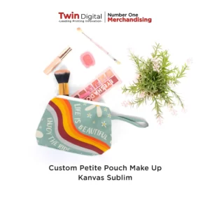 Custom Petite Pouch Make Up Kanvas Sublim