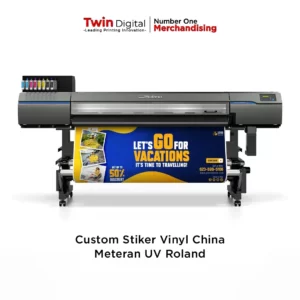 Custom Sticker Vinyl China Meteran UV Roland