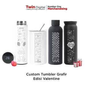 Tumbler grafir edisi valentine