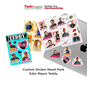 Sticker Sheet Pack Edisi Mayor Teddy