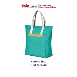Custom Handle Bag Kulit Sintetis - Peppermint