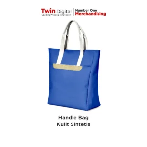 Custom Handle Bag Kulit Sintetis - Lavender