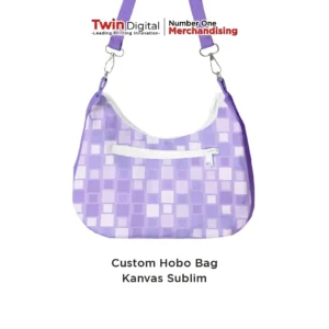 Custom Hobo Bag Kanvas Sublim