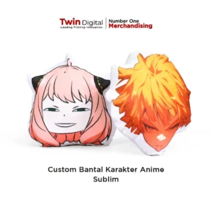 Custom Bantal Karakter Anime Sublim