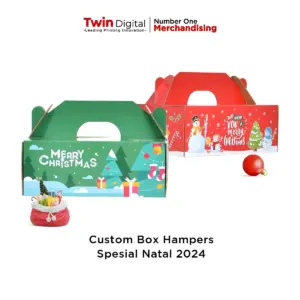 Custom Box Hampers Spesial Natal