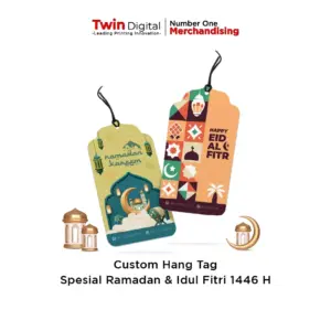Custom Hang Tag Spesial Ramadan & Idul Fitri 1446 H