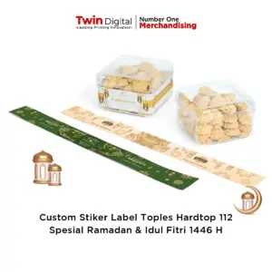 Custom Stiker Label Toples Hardtop 112 Spesial Ramadan & Idul Fitri 1446 H