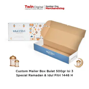 Custom Mailer Box 500gr Isi 3 Spesial Ramadan & Idul Fitri 1446