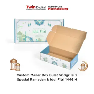 Custom Mailer Box 500gr Isi 2 Spesial Ramadan & Idul Fitri 1446 H