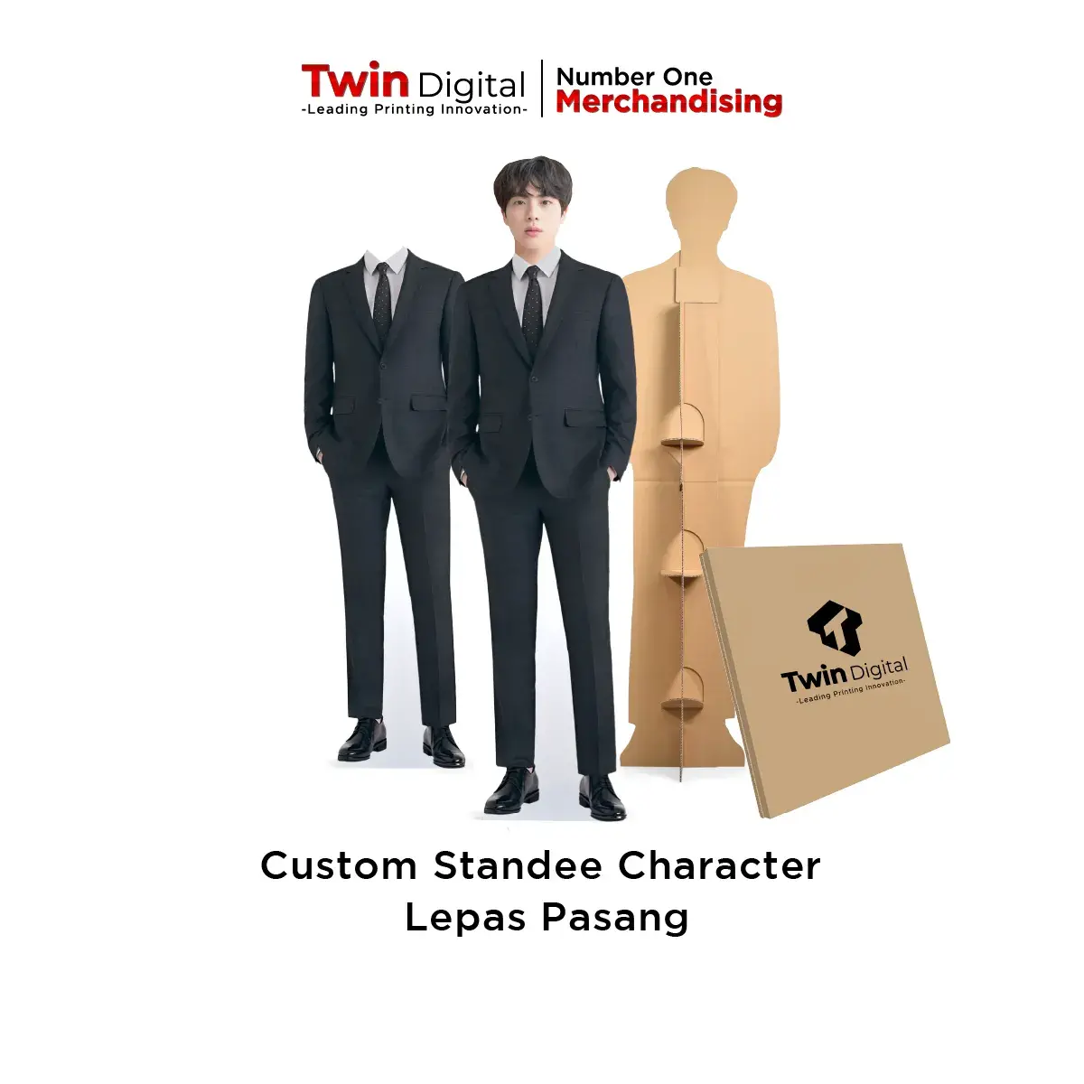 Custom Standee Character Lepas Pasang