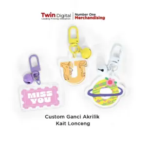 Custom Ganci Akrilik Kait Lonceng