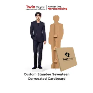 Custom Standee Seventeen Corrugated Cardboard
