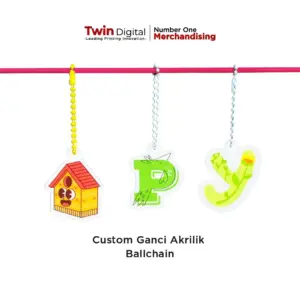 Custom Ganci Akrilik Ballchain