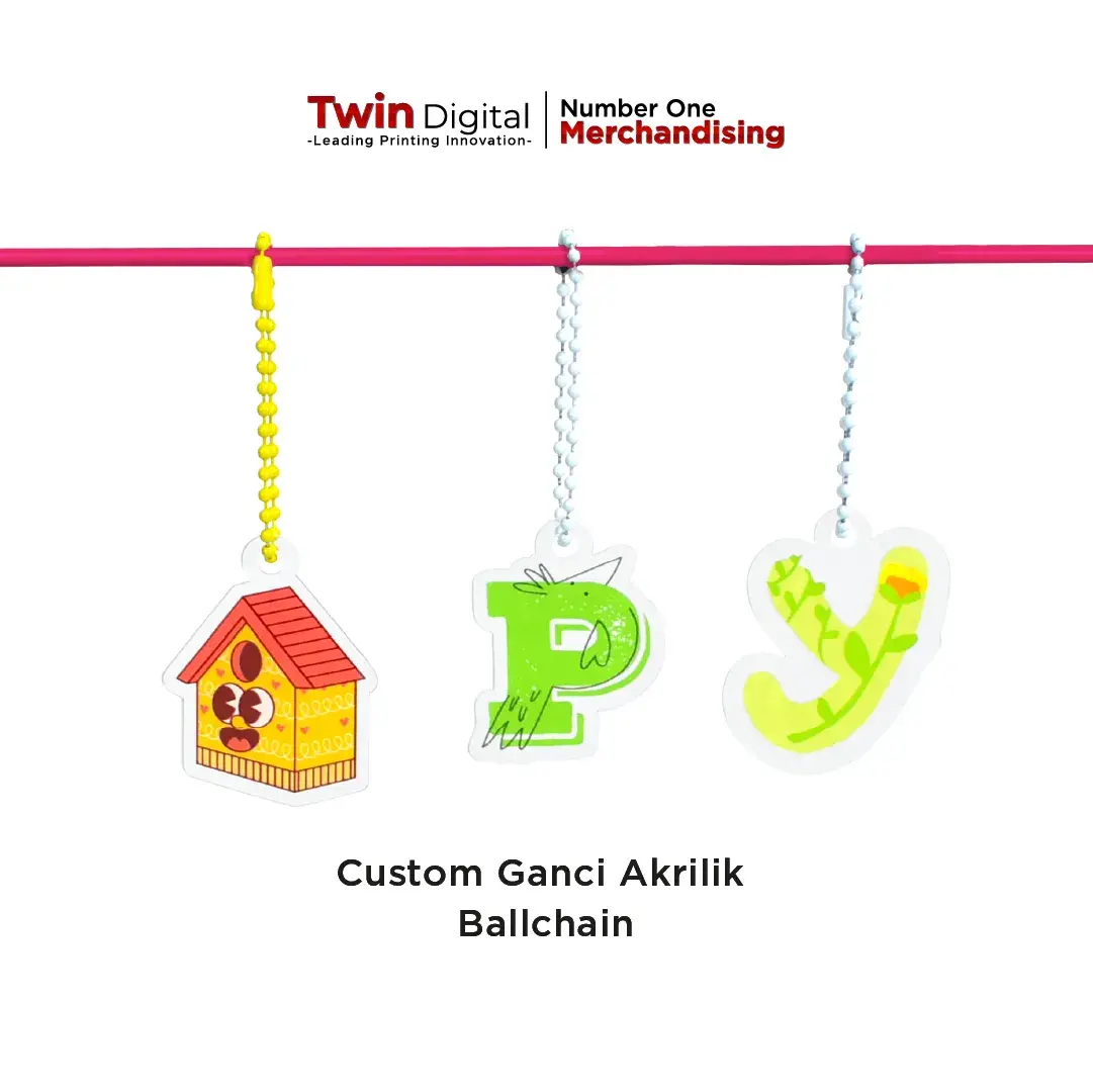Custom Ganci Akrilik Ballchain