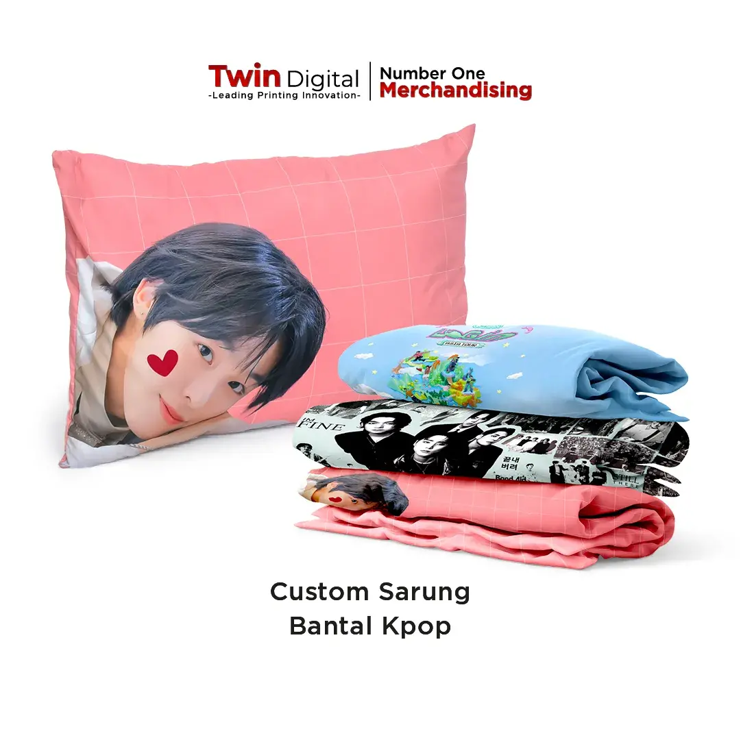 Custom Sarung Bantal Kpop